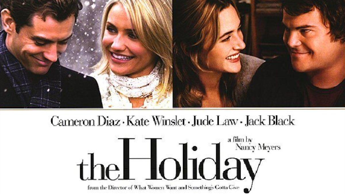 Imagen promocional de The Holiday, la comedia romántica dirigida por Nancy Meyers con Jude Law y Cameron Diaz