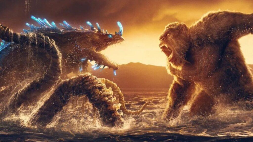 Imagen del Titan X luchando contra Kong en la serie de Apple TV Monarch: el legado de los mosntruos