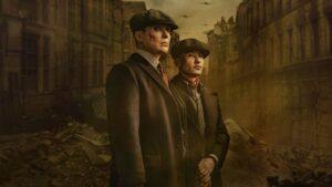 Cillian Murphy como Tommy Shelby en la película Peaky Blinders The Immortal Man